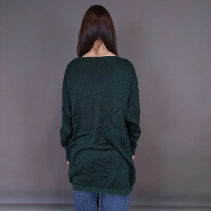 VIN-KNIT-33241 Vintage πλεκτή μπλούζα L