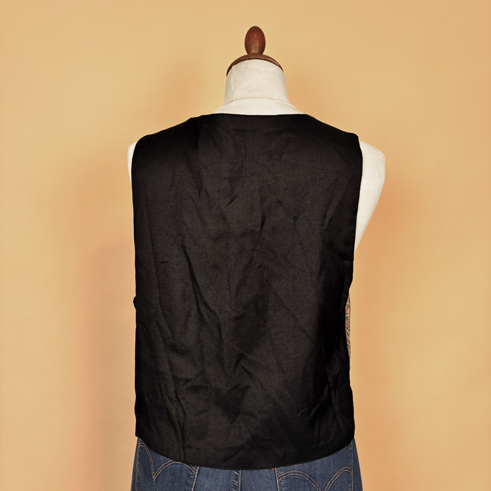 VIN-OUTW-35732 Vintage γιλέκο boho style L