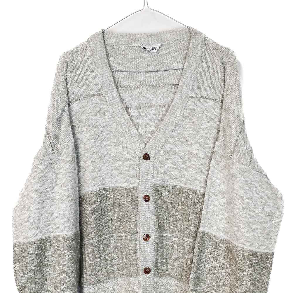 VIN-KNIT-33204 Vintage πλεκτή ζακέτα unisex M-L