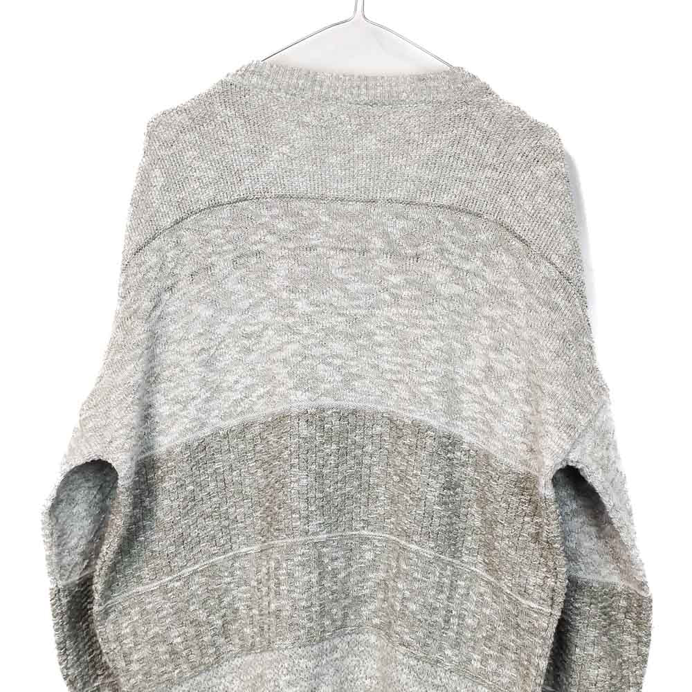 VIN-KNIT-33204 Vintage πλεκτή ζακέτα unisex M-L