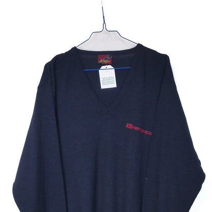 VIN-KNIT-33125 Vintage πλεκτή μπλούζα unisex XL