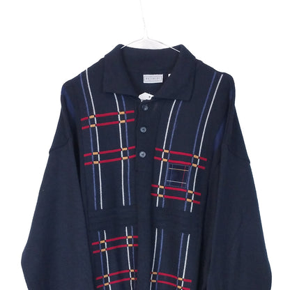 VIN-KNIT-33126 Vintage πλεκτή μπλούζα unisex 2XL