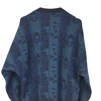 VIN-KNIT-33205 Vintage πλεκτή μπλούζα unisex S-M