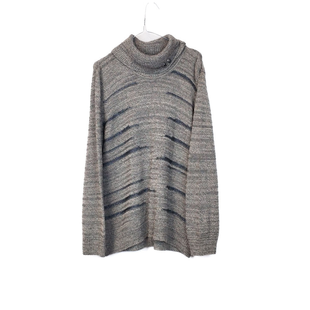 VIN-KNIT-33129 Vintage πλεκτή μπλούζα unisex L