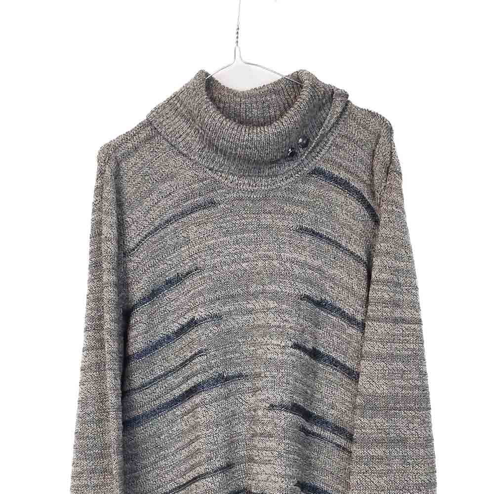 VIN-KNIT-33129 Vintage πλεκτή μπλούζα unisex L-XL