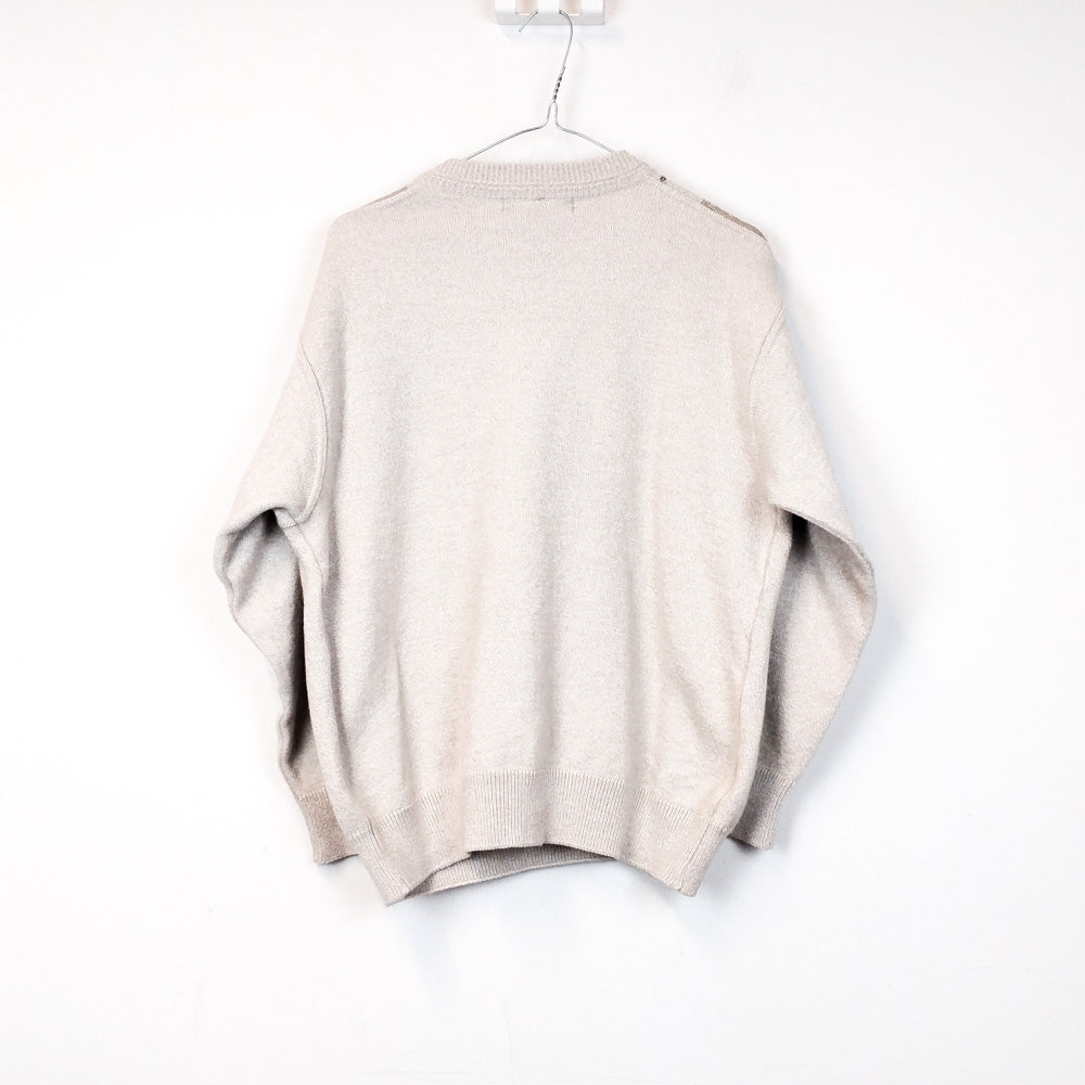 VIN-KNIT-33130 Vintage πλεκτή μπλούζα unisex S