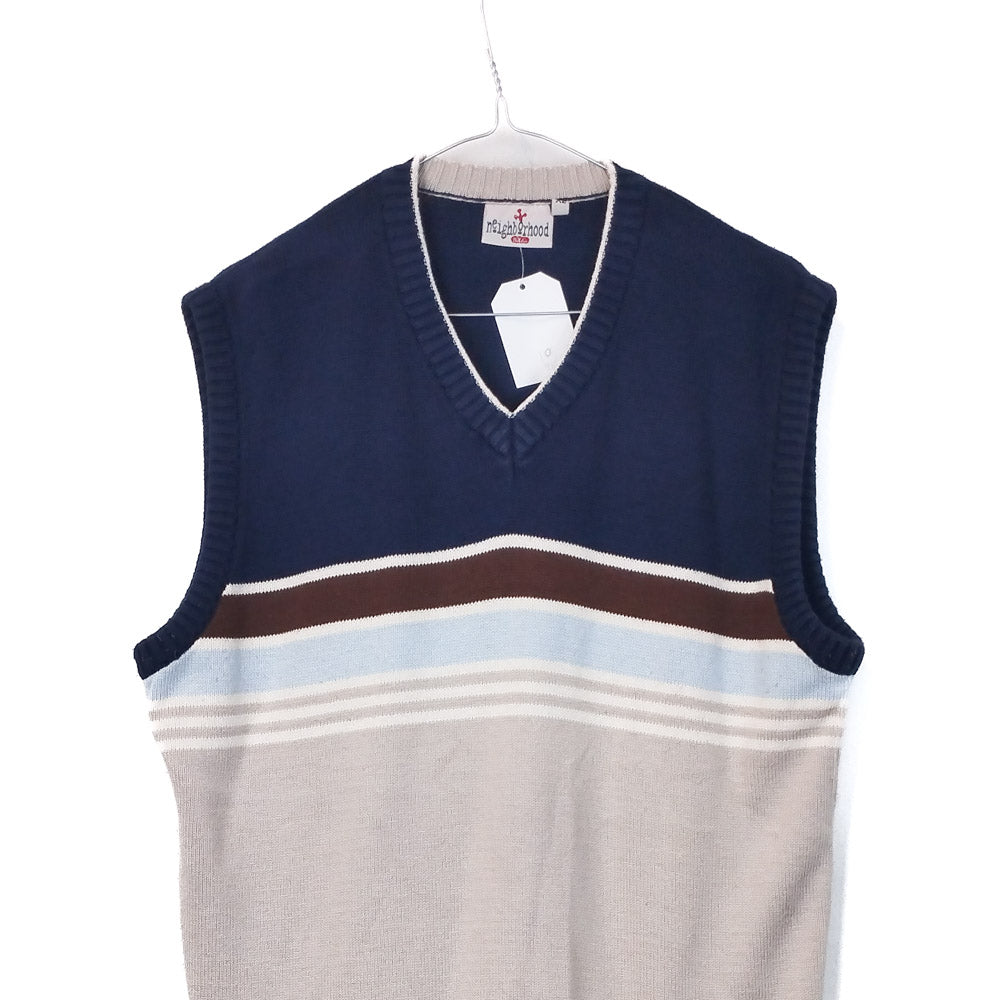 VIN-KNIT-33131 Vintage πλεκτή καζάκα unisex L