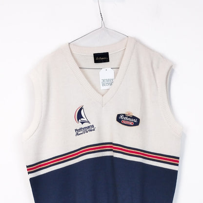 VIN-KNIT-33132 Vintage πλεκτή καζάκα unisex XL