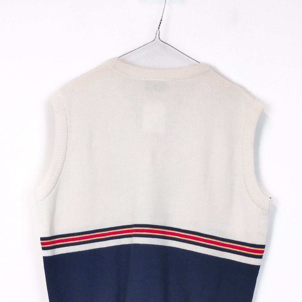 VIN-KNIT-33132 Vintage πλεκτή καζάκα unisex XL