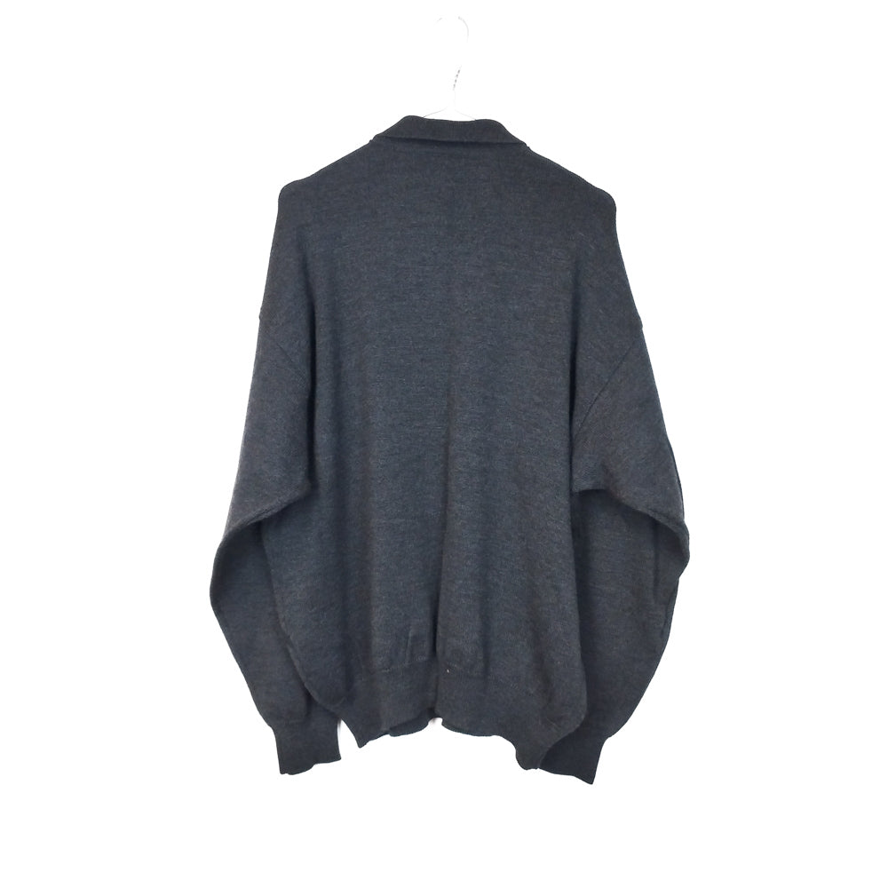 VIN-KNIT-33199 Vintage πλεκτή μάλλινη μπλούζα unisex L-XL