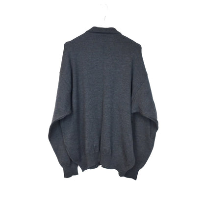 VIN-KNIT-33199 Vintage πλεκτή μάλλινη μπλούζα unisex L-XL