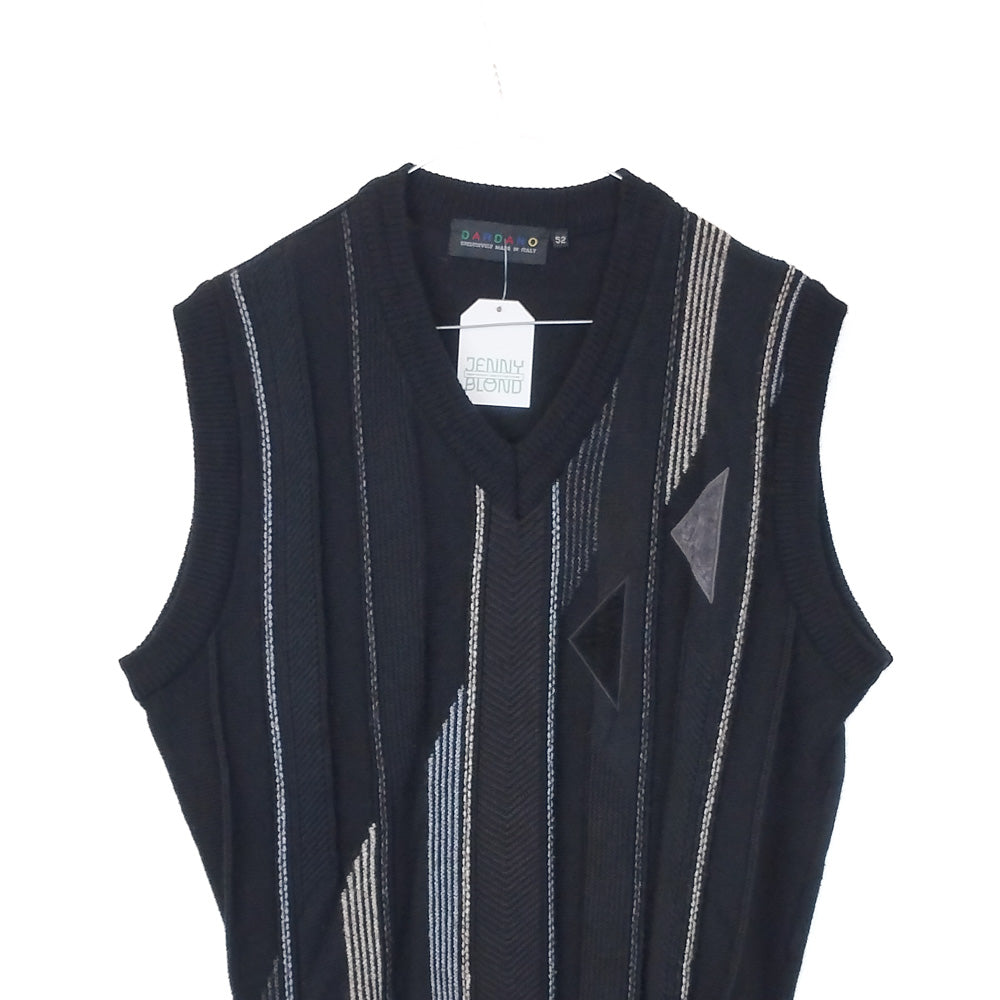 VIN-KNIT-33136 Vintage πλεκτή καζάκα unisex L-XL