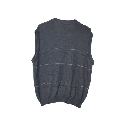 VIN-KNIT-33215 Vintage πλεκτό γιλέκο unisex XL