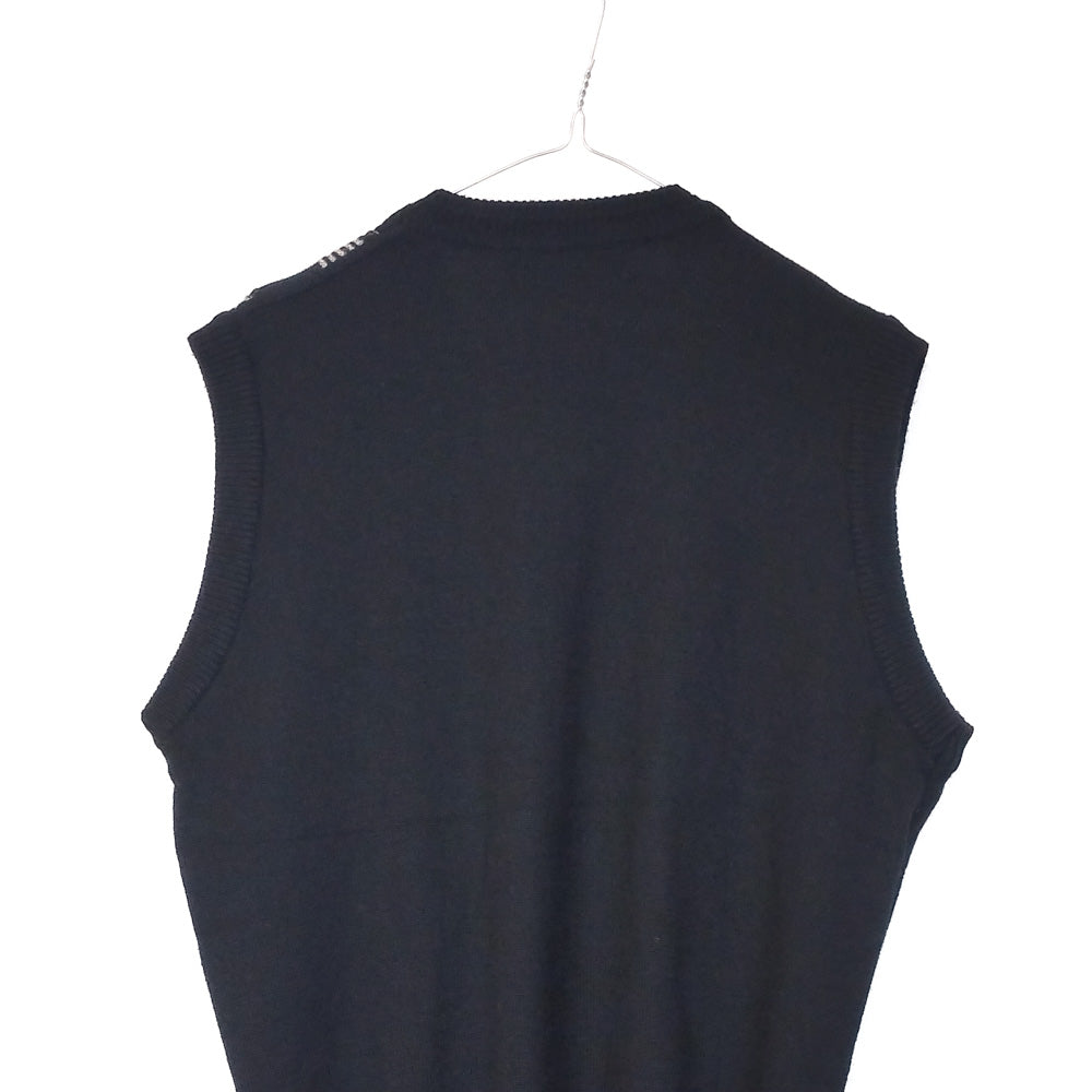 VIN-KNIT-33136 Vintage πλεκτή καζάκα unisex L-XL