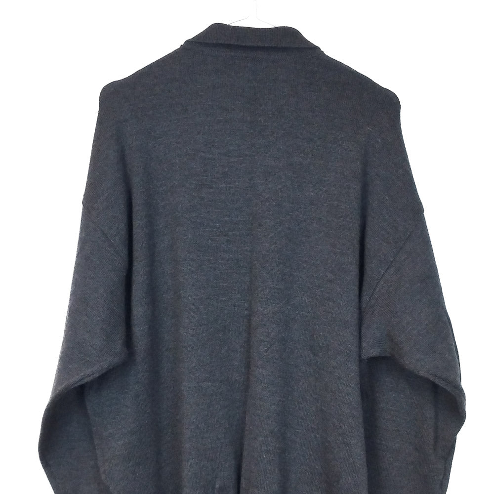 VIN-KNIT-33199 Vintage πλεκτή μάλλινη μπλούζα unisex L-XL