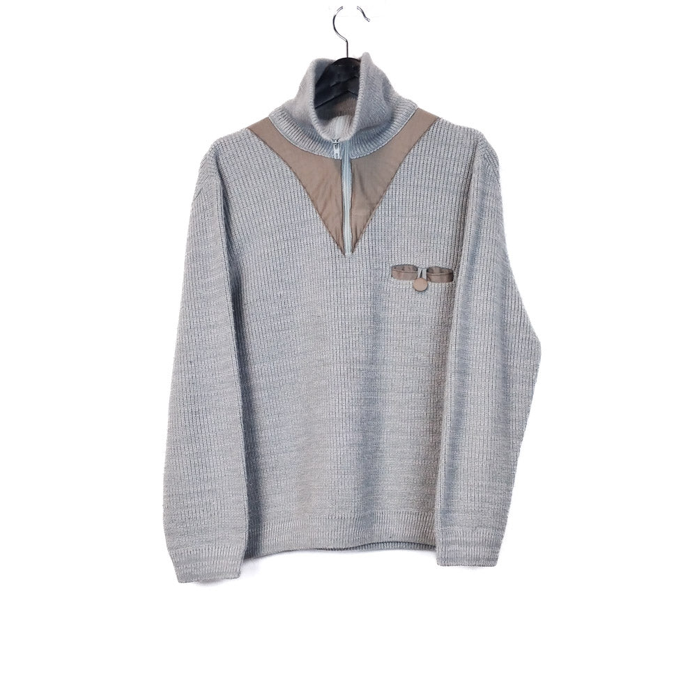 VIN-KNIT-33118 Vintage πλεκτή μπλούζα unisex M