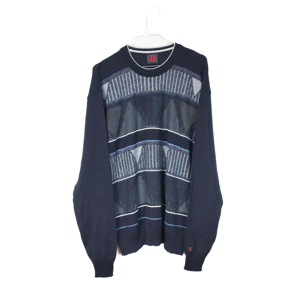 VIN-KNIT-33200 Vintage πλεκτή ζακέτα unisex S