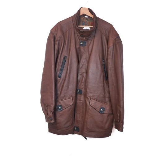 VIN-OUTW-32476 Vintage δερμάτινο jacket 2XL