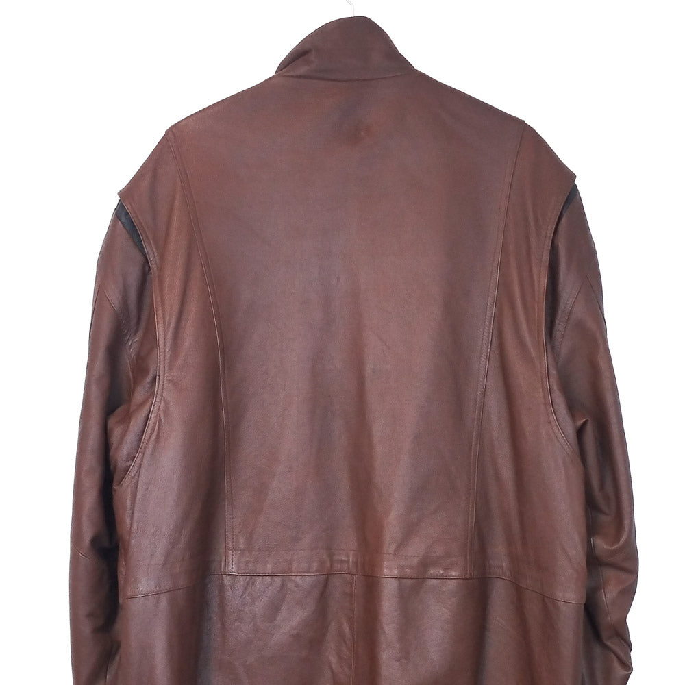 VIN-OUTW-32476 Vintage δερμάτινο jacket 2XL
