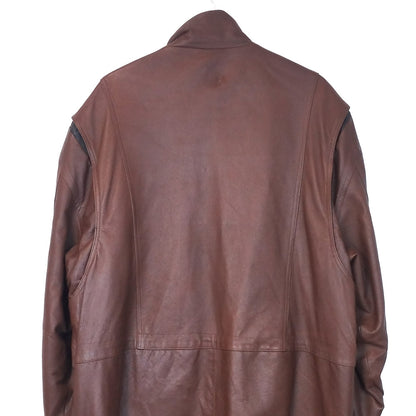 VIN-OUTW-32476 Vintage δερμάτινο jacket 2XL