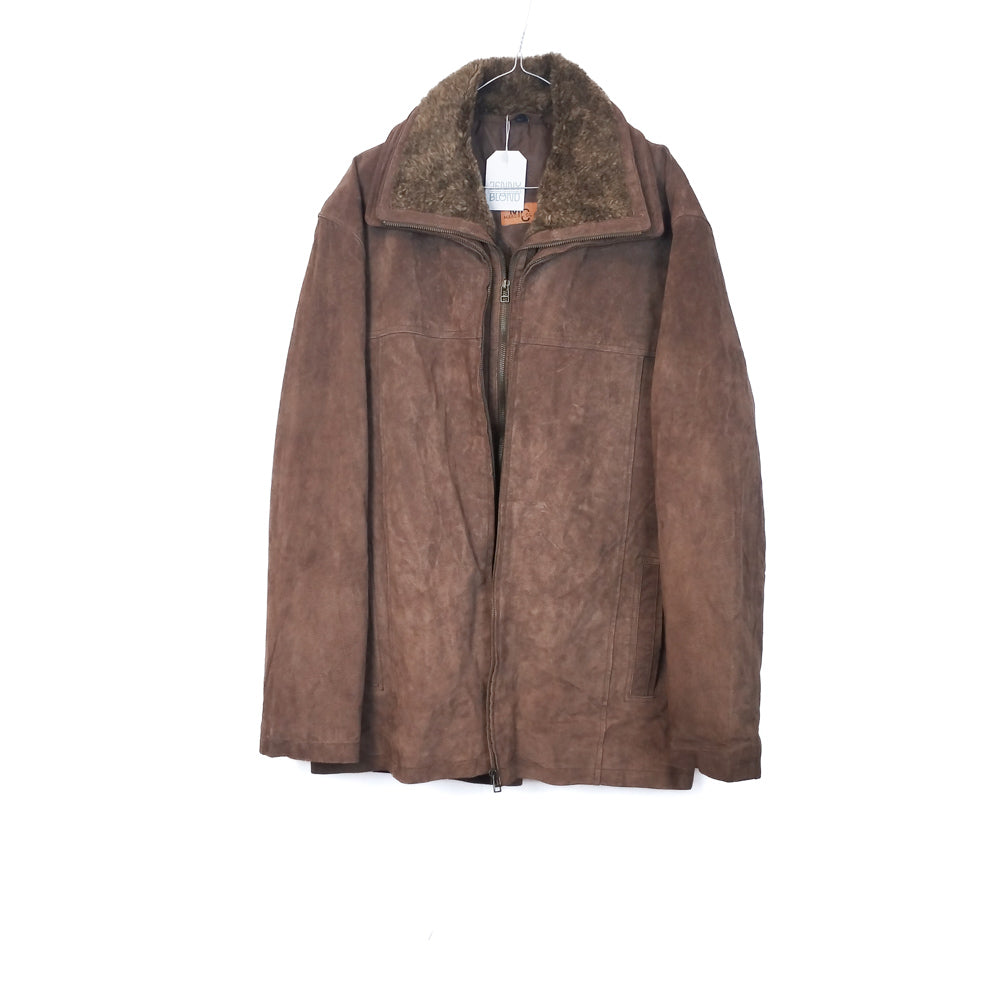 VIN-OUTW-32475 Vintage δερμάτινο suede jacket XL