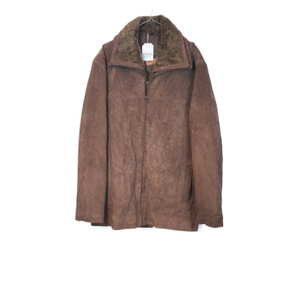 VIN-OUTW-32475 Vintage δερμάτινο suede jacket XL