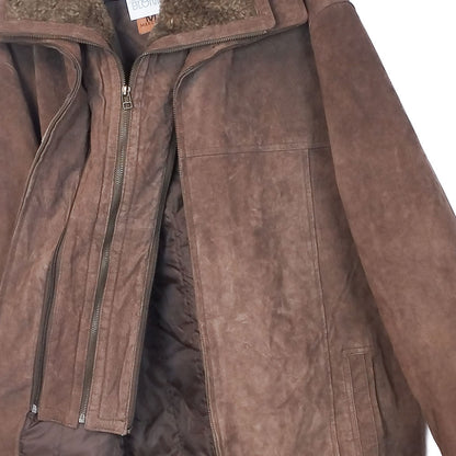 VIN-OUTW-32475 Vintage δερμάτινο suede jacket XL