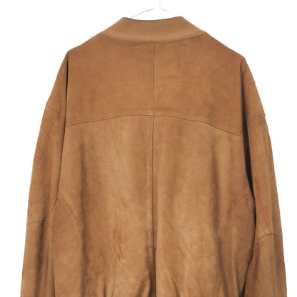 VIN-OUTW-32892 Vintage καμηλό σουέντ μπόμπερ jacket L