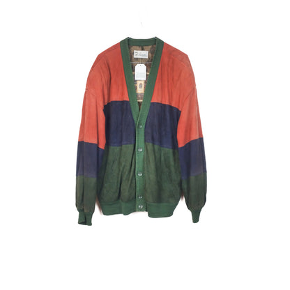 VIN-OUTW-32891 Vintage σουέντ μπόμπερ jacket L