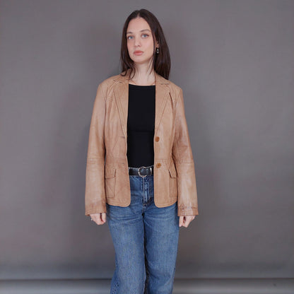 VIN-OUTW-33340 Vintage δερμάτινο jacket S