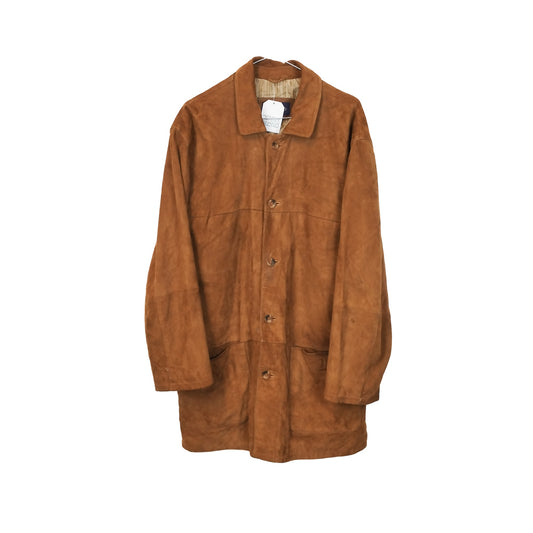 VIN-OUTW-33965 Vintage δερμάτινο σουέντ 90's style jacket L