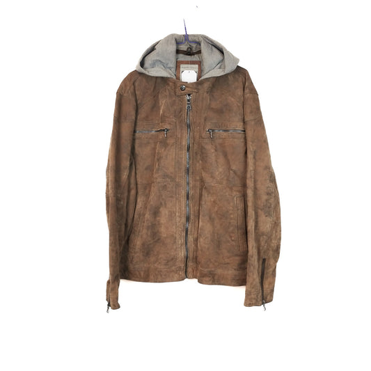 VIN-OUTW-33964 Vintage δερμάτινο σουέντ 90's style jacket L