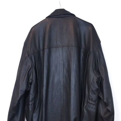 VIN-OUTW-32470 Vintage δερμάτινο jacket 2XL