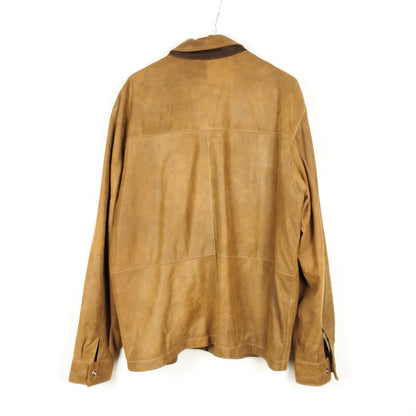 VIN-OUTW-28734 Vintage δερμάτινο jacket 90s style M-L