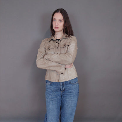 VIN-OUTW-33346 Vintage δερμάτινο jacket S