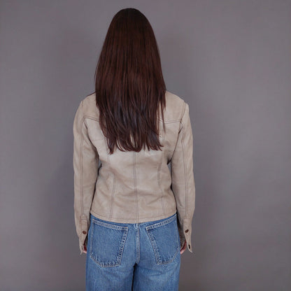 VIN-OUTW-33346 Vintage δερμάτινο jacket S