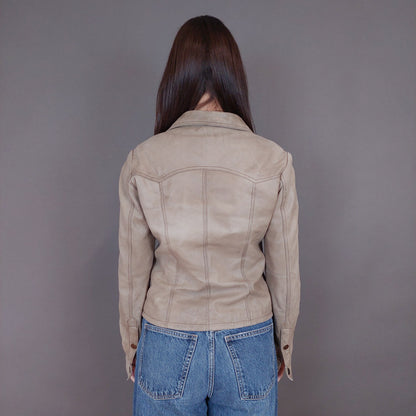 VIN-OUTW-33346 Vintage δερμάτινο jacket S