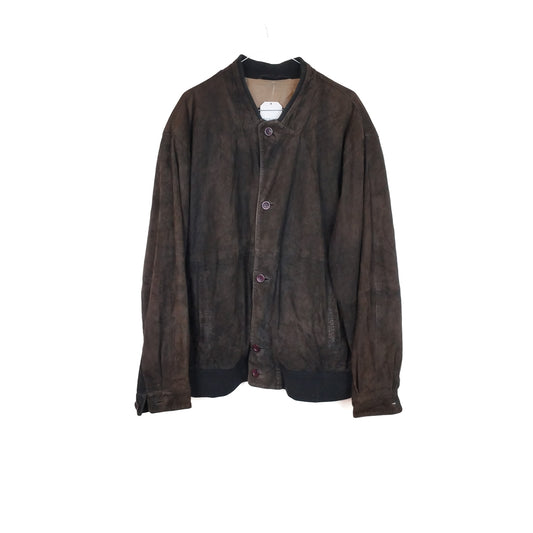 VIN-OUTW-33972 Vintage δερμάτινο σουέντ 90's style jacket L