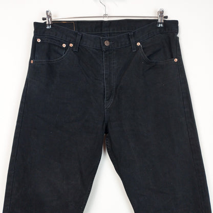 VIN-TR-27053 Vintage unisex jeans Levi's μαύρο 521 W38 L34