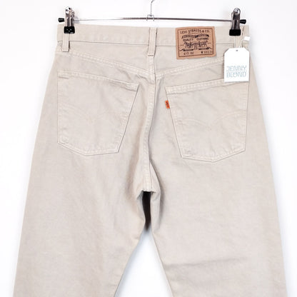 VIN-TR-27046 Vintage unisex jeans Levi's μπεζ 615 W33 L30