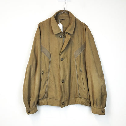 VIN-OUTW-30343 Vintage πανωφόρι bomber μπεζ Μ-L