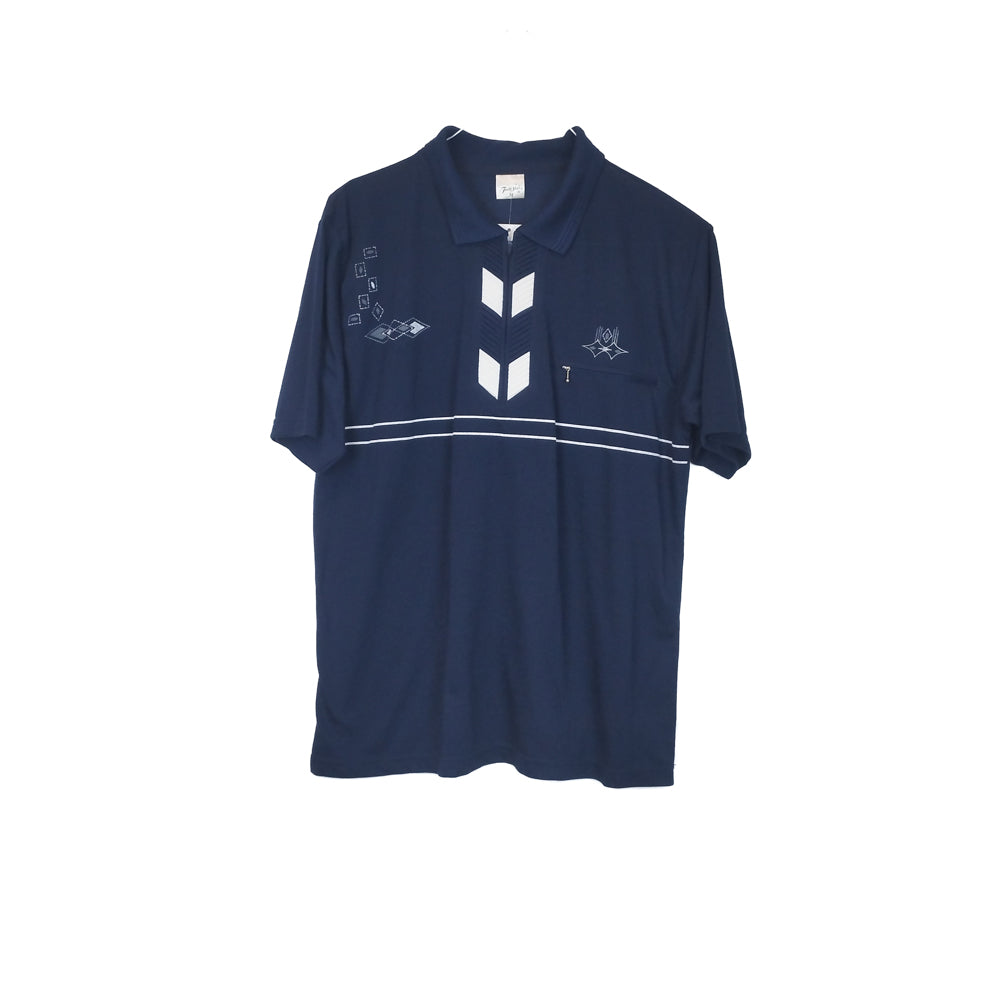 VIN-TEE-34614 Vintage κοντομάνικη βαμβακερή μπλούζα polo M