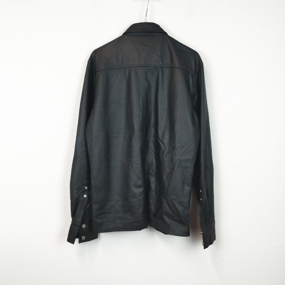 VIN-OUTW-29652 Vintage δερμάτινο jacket σακάκι μαύρο Μ