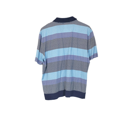 VIN-TEE-34616 Vintage κοντομάνικη βαμβακερή μπλούζα polo L