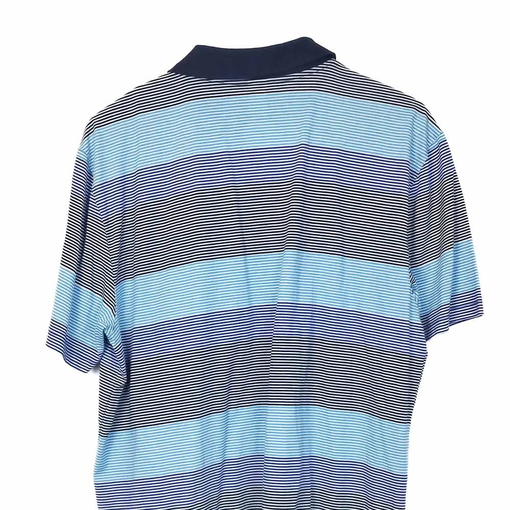 VIN-TEE-34616 Vintage κοντομάνικη βαμβακερή μπλούζα polo L