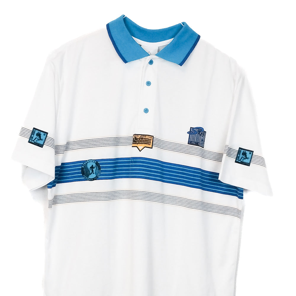 VIN-TEE-34617 Vintage κοντομάνικη μπλούζα polo XL