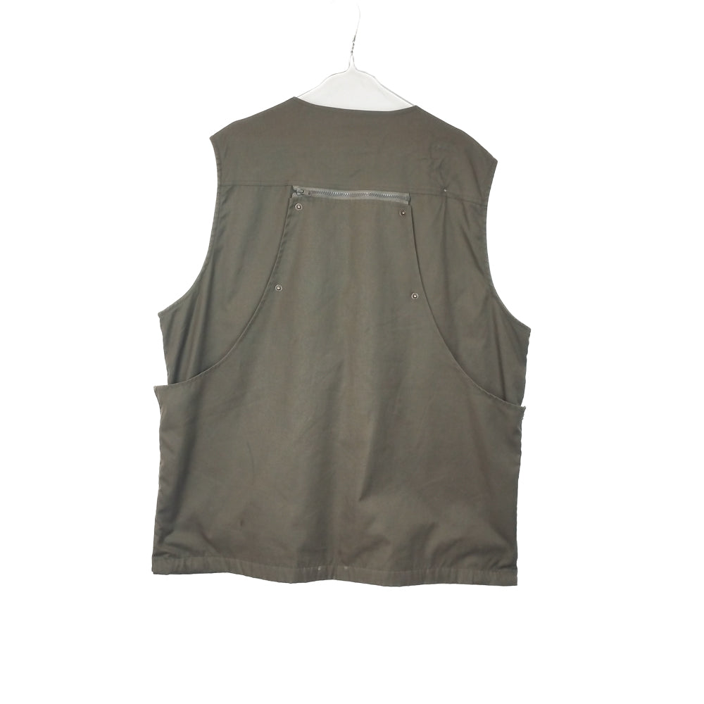 VIN-OUTW-34592 Vintage γιλέκο εργασίας χακί unisex 2XL