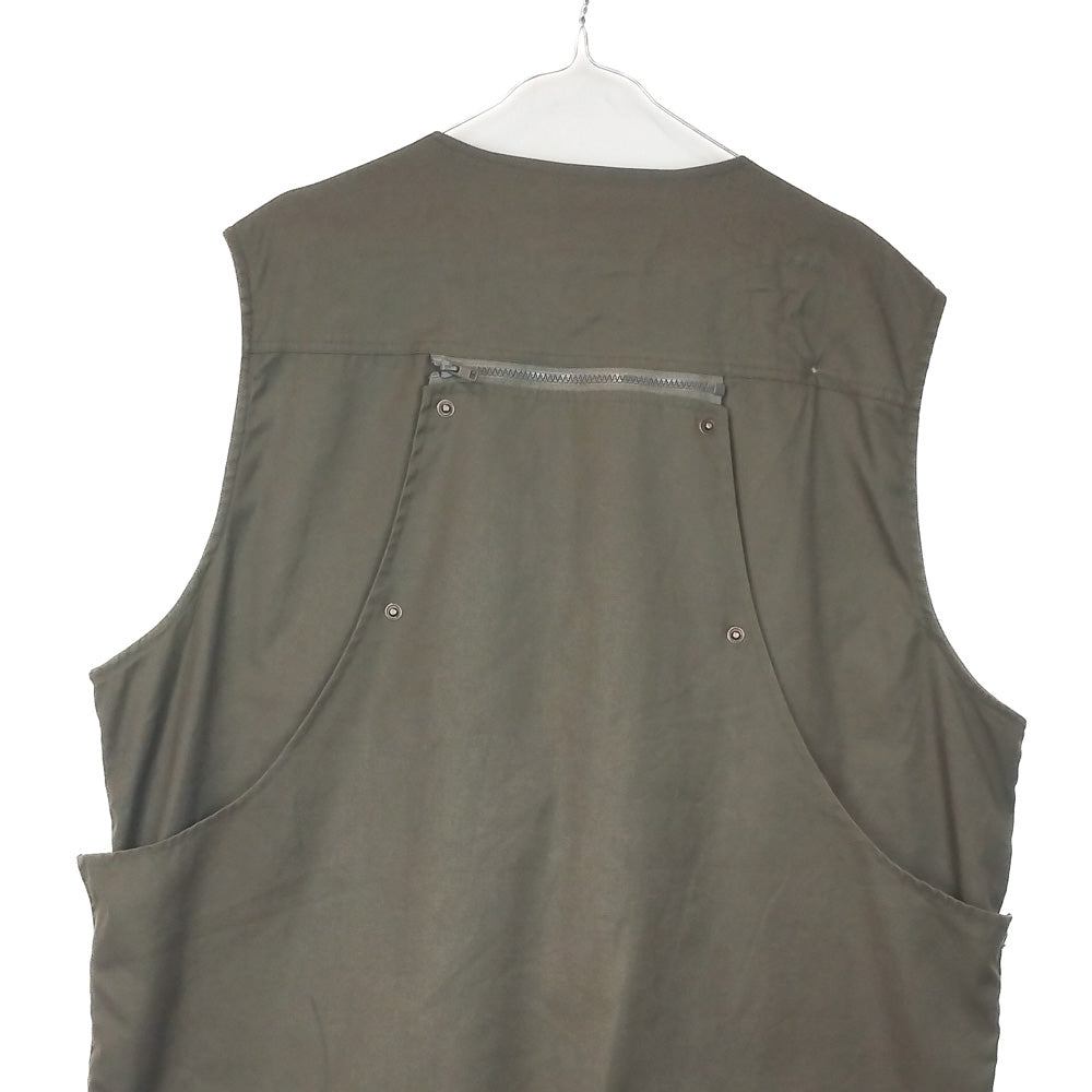 VIN-OUTW-34592 Vintage γιλέκο εργασίας χακί unisex 2XL