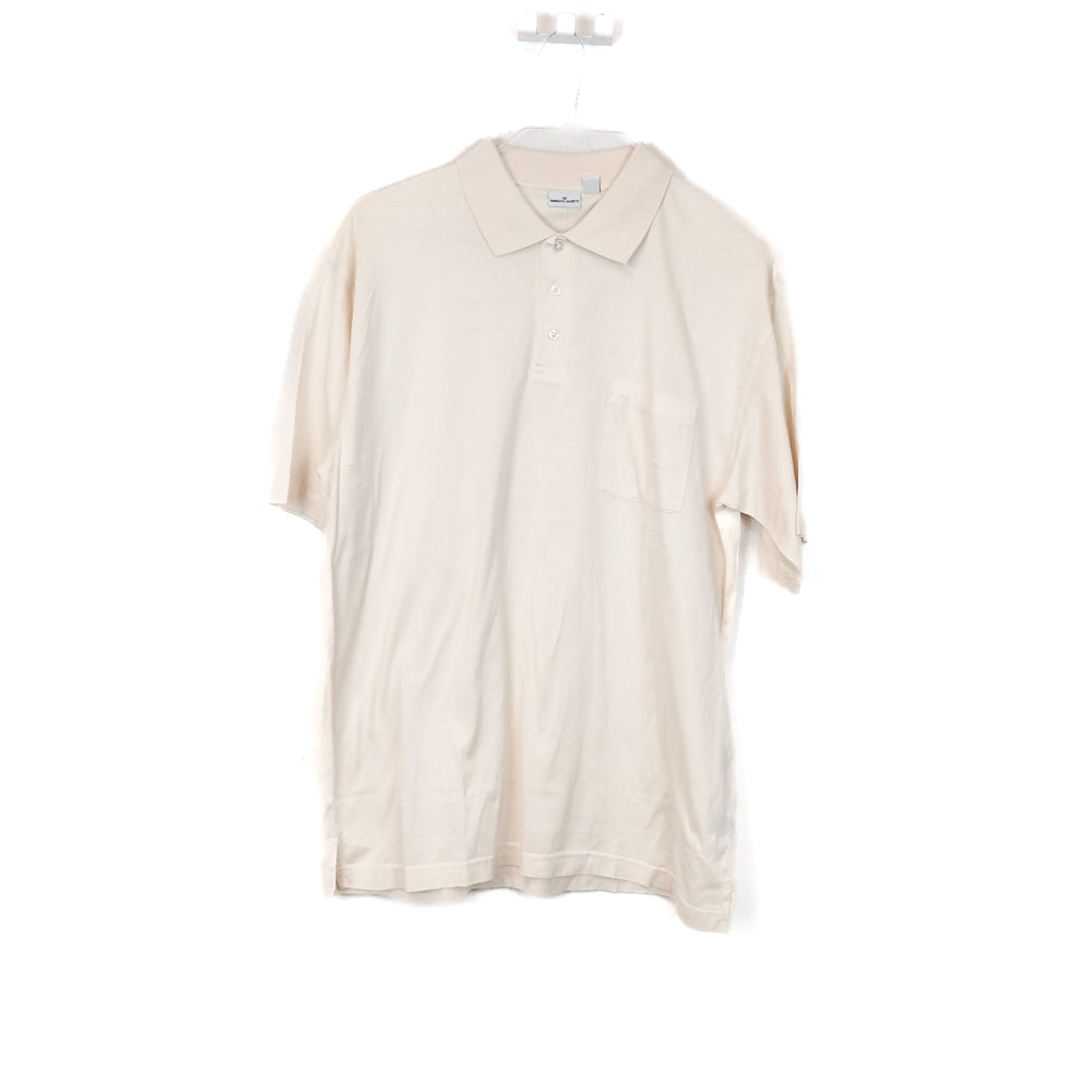 VIN-TEE-34621 Vintage κοντομάνικη βαμβακερή μπλούζα polo L