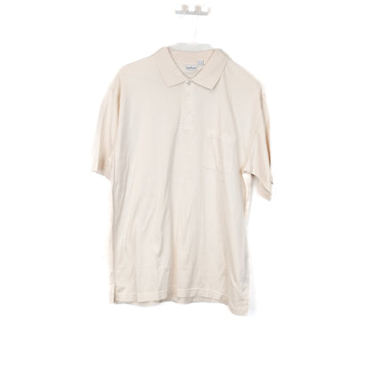 VIN-TEE-34621 Vintage κοντομάνικη βαμβακερή μπλούζα polo L